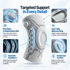 🦵 Adjustable Knee Support Brace | Targeted Compression, Anti-Slip, For Knee Discomfort & Daily Movement