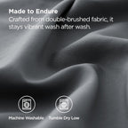 Soft Brushed Microfiber Pillow Case 20x26 | Wrinkle Fade Resistant
