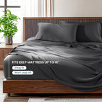 ❄️Cooling Bamboo Sheets  | Hotel Luxury 16" Deep Pocket | Silky Soft Wrinkle Resistant